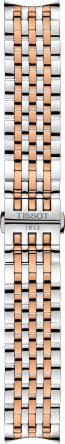 Pulseira de relógio Tissot T0639072203801A / T063907 / T605043232 Aço inoxidável Bicolor